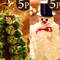 【送料無料】　マジッククリスマスツリー5個＆スノーマン5個セット(計10個セット)