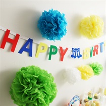 ガーランド　HAPPY　BIRTHDAY