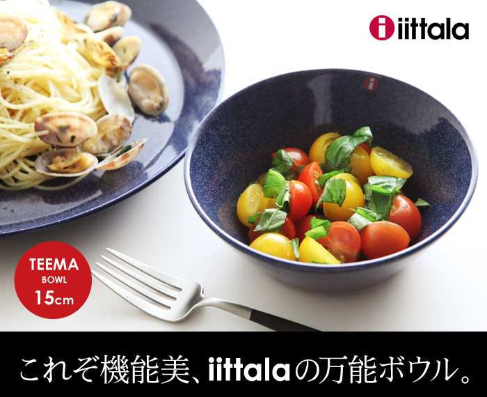 これぞ機能美、iittalaの万能ボウル。