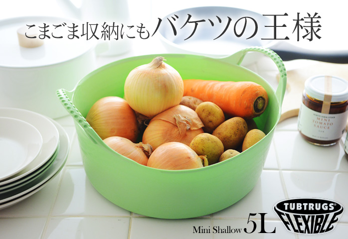 こまごま収納にもバケツの王様