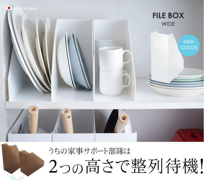 うちの家族サポート部隊は、2つの高さで整列待機!