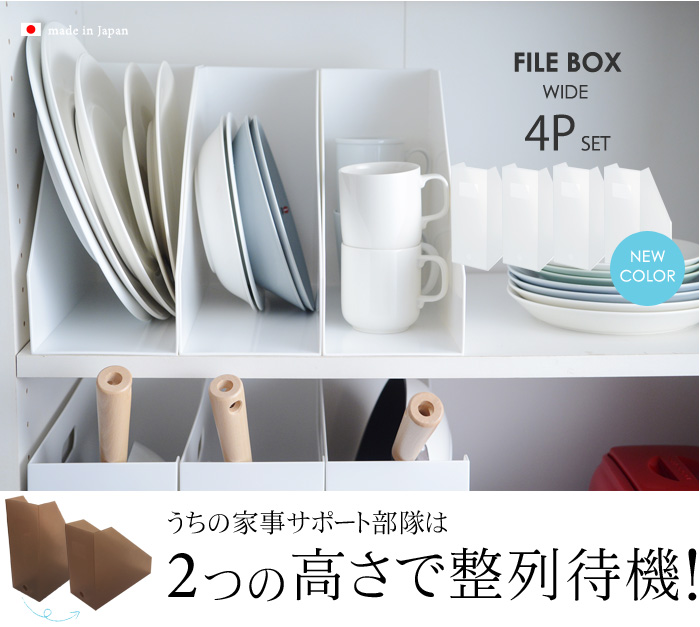 うちの家族サポート部隊は、2つの高さで整列待機!