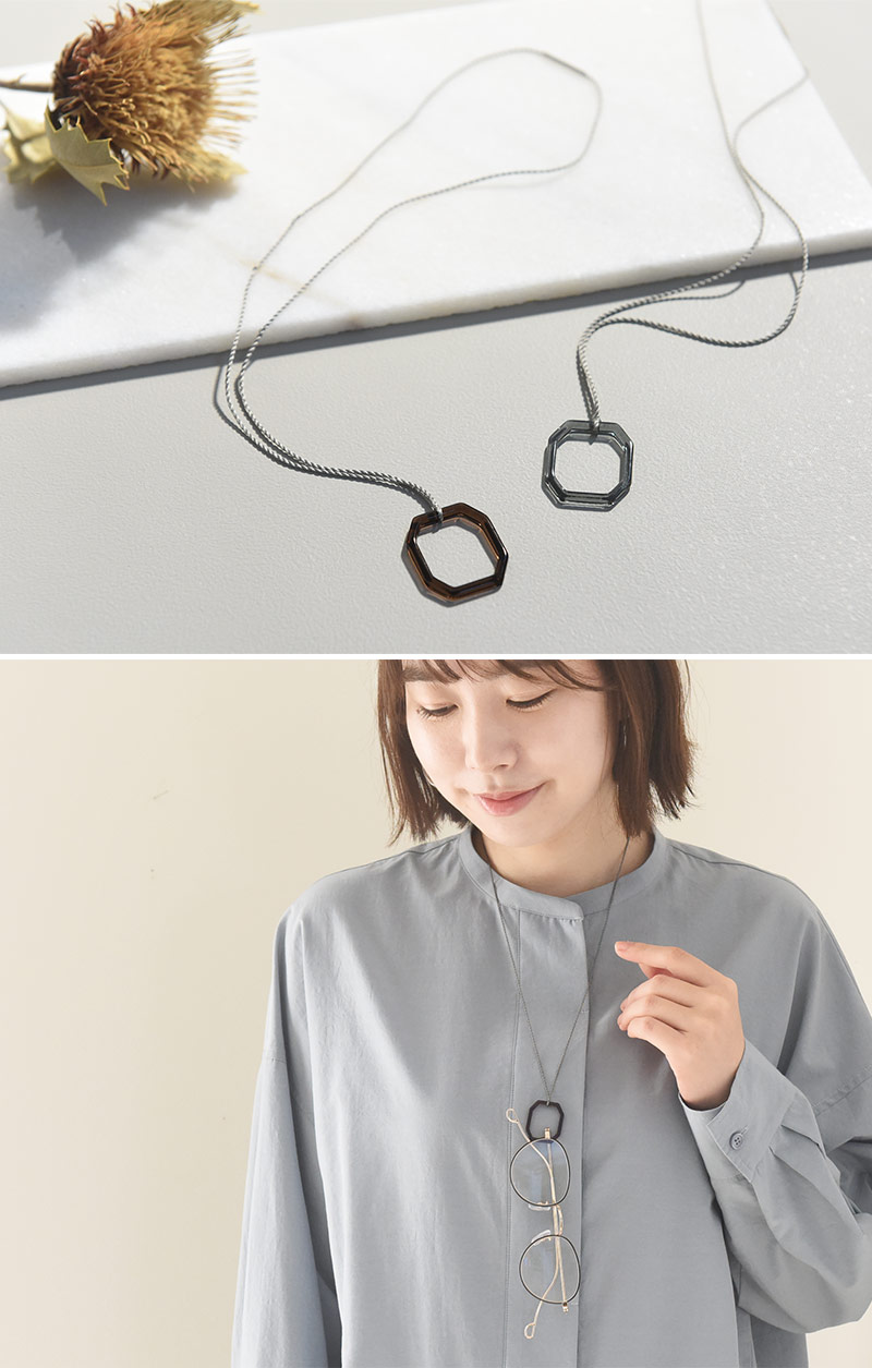 メガネがかけられるネックレス アイイウェアループ/EAUVUE オーヴュー