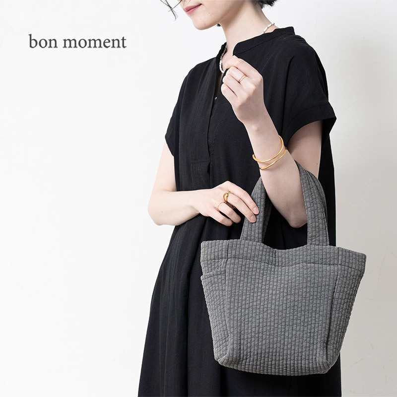 bom moment 使い勝手の良い ヌビ風 ミニバッグ/ボンモマン