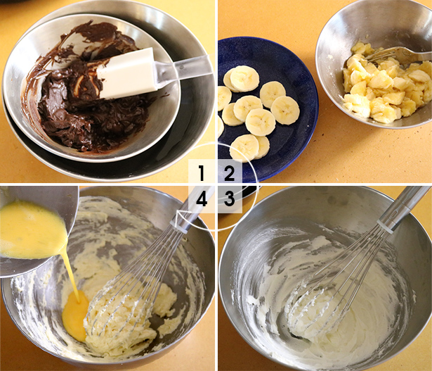 【手作りバレンタイン】HMで作るチョコバナナパウンドケーキ
