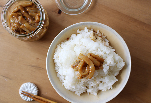 美味しいお米と食べたい「ごはんのおとも」レシピ第2回＝イカの塩辛