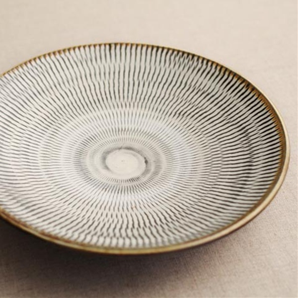 小鹿田焼き おんたやき 飛び鉋 7寸皿 アンジェ Web Shop 本店 小鹿田焼き おんたやき 飛び鉋 7寸皿 アンジェ Web Shop 本店