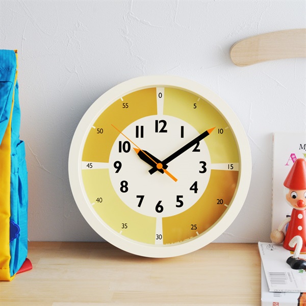 Lemnos　ふんぷんくろっく　with　color（fun　pun　clock）／レムノス【送料無料】