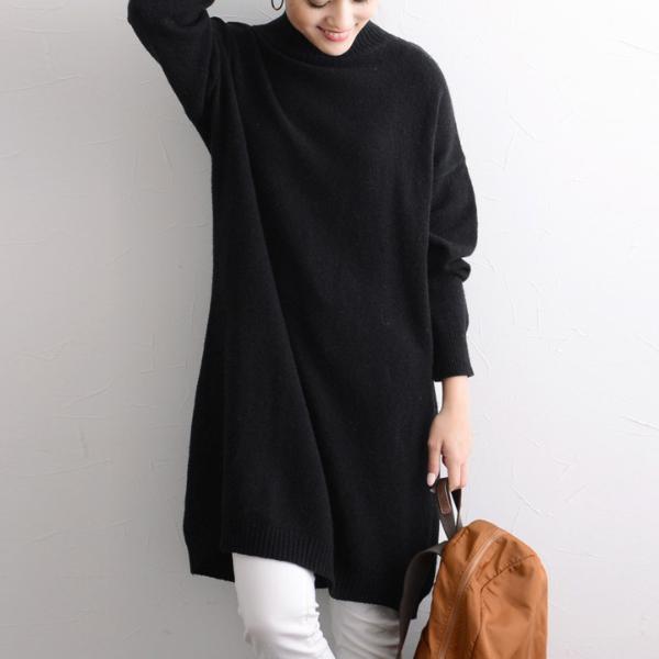 ゆるっとリラックス アルパカ混 ニットワンピース ディシテ Dignite アンジェ Web Shop 本店