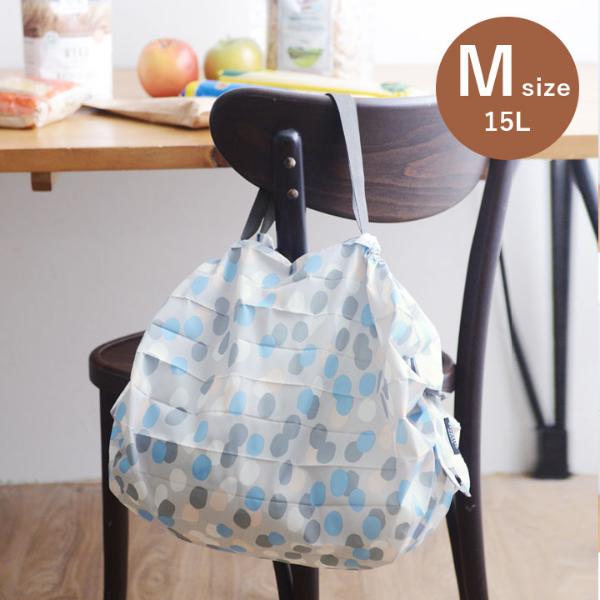Shupatto コンパクトバッグ M（15L）／一気にたためるエコバッグ／シュパット／マーナ ｜ アンジェ web shop（本店）