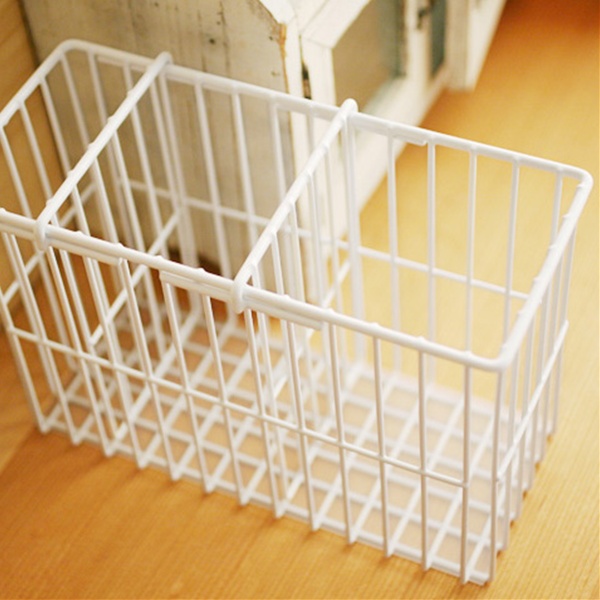 仕切り付き収納バスケット L (えつこの仕切って楽々バスケット)