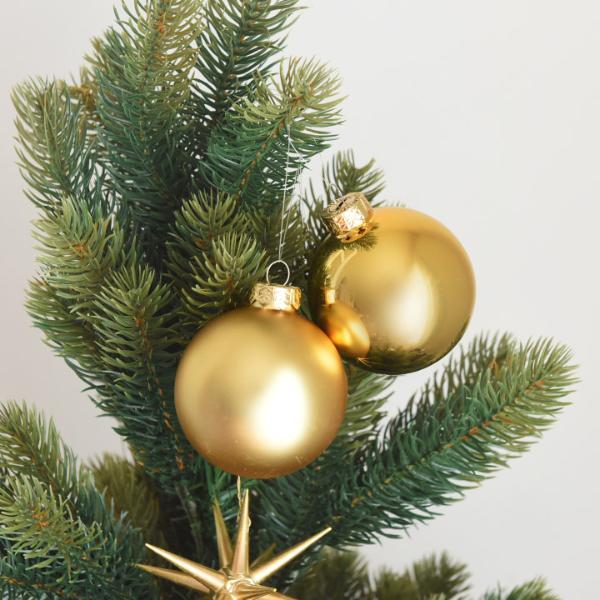 クリスマス Kaemingk　グラスボール　直径7cm　8個入り／カイミング【10/4雑貨追加】（20％OFF）
