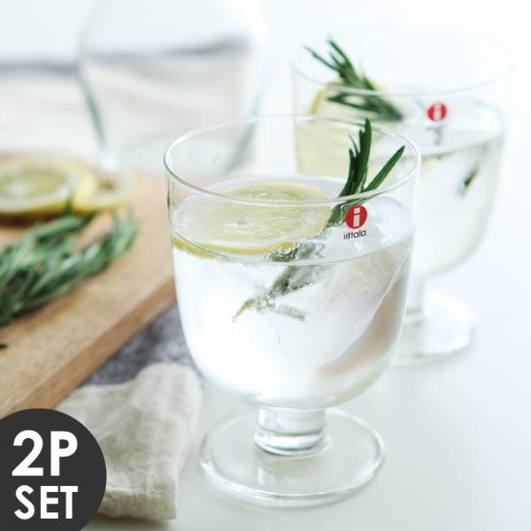 iittala　Lempi　グラス　2個セット（化粧箱入り）