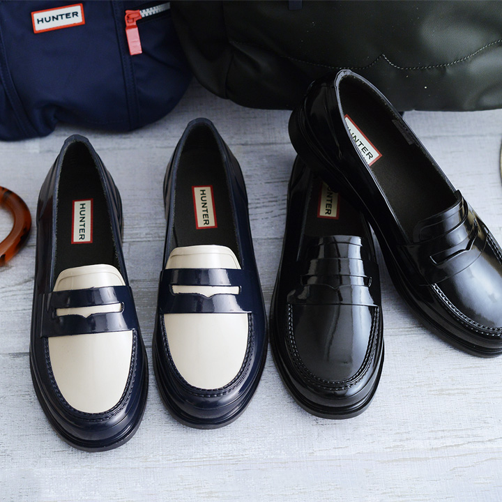 ハンター ラバーローファー/HUNTER ORIGINAL PENNY LOAFER【送料無料】