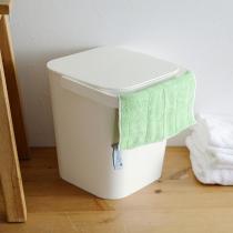 【日本製】　tower　フタ付バケツ　12L／タワー