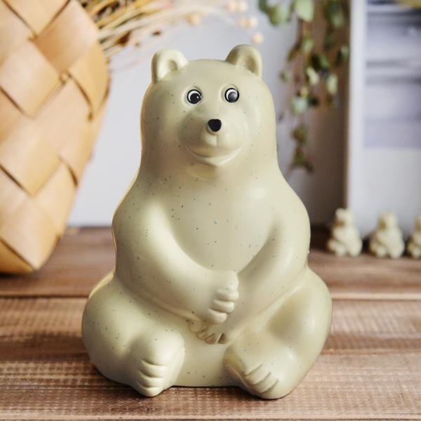 プラステップ / Polar Bear 貯金箱 マフラー付き プラステップ ⁄ Plastep | Polar Bear Money Box with Muffler 2024