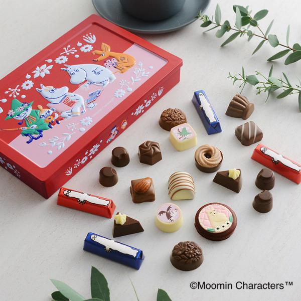 ムーミン　アソーテッドチョコレート（ムーミン谷のひととき）／MOOMIN × Mary Chocolate【送料無料】