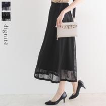 【2000円均一】セミフレア  レーススカート／ディシテ dignite（74％OFF）