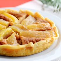 【お届け期間：5／5～5／9】真っ赤な果実のアップルパイ／恵那「銀の森」【送料無料】