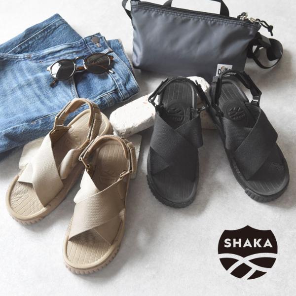 【23SSモデル】SHAKA クロスストラップ 2WAYサンダル スポーツサンダル FIESTA SK-107／シャカ【送料無料】