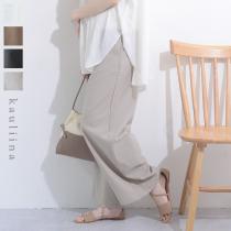リネン混 楽ちんイージーパンツ／カウリーナ kauliina【3/4 追加】（30％OFF）