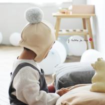 耳あて付き フリース帽子／kukka ja puu クッカヤプー（60％OFF）【1/24雑貨マークダウン】