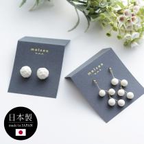 maison m.m.d. 瀬戸焼のピアス＆イヤリング／object line
