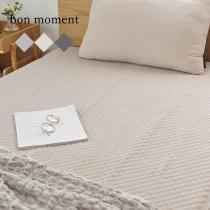 bonmoment タオルの敷きパッド シングル 綿 コットン 洗える さらっと パイル／ボンモマン