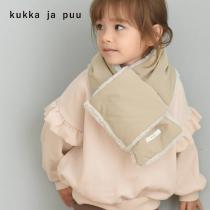 kukka ja puu もこもこ リバーシブル キッズマフラー ／クッカヤプー（30％OFF）【1/24雑貨追加】