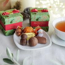 クリスマス ピッコロ ナターレ プチギフトボックス3粒入り／Caffarel カファレル（37％OFF）【1/24雑貨追加】