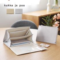 kukka ja puu ジャバラ式で見やすい 母子手帳ケース サブポーチ付き／クッカヤプー