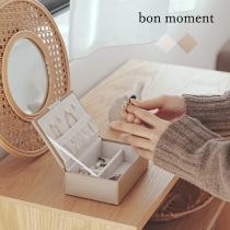 bon moment フェイクレザー アクセサリーケース ジュエリーボックス／ボンモマン【送料無料】