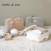 kukka ja puu 星のカシャカシャ付き ワッフル素材 おむつポーチ／クッカヤプー