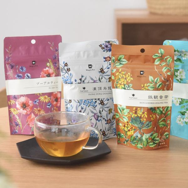 台湾茶 ティーパック ティーバッグ 6包入り ／Mug＆Pot