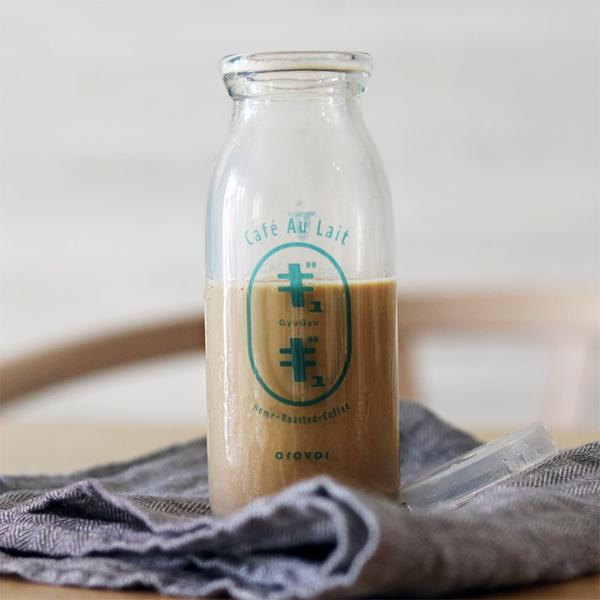 珈琲牛乳の素 ギュギュ専用 牛乳瓶