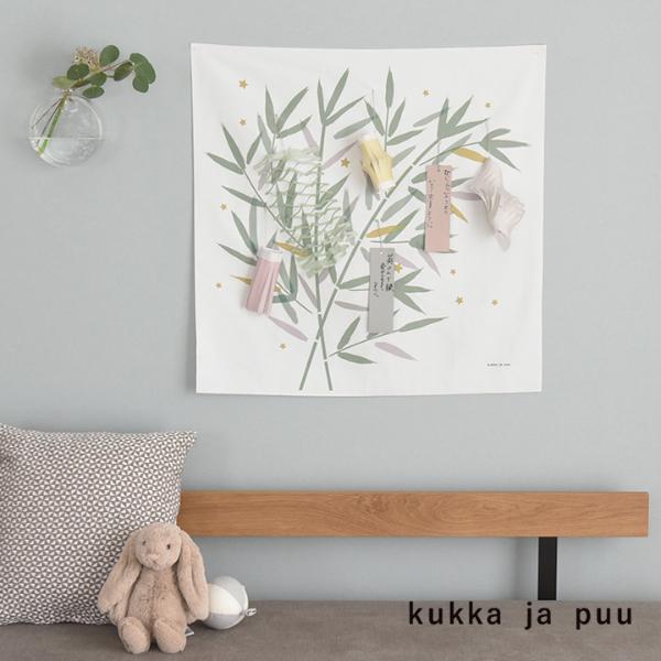 kukka ja puu 七夕 タペストリー 笹 タペストリー壁掛け 70×70cm／クッカヤプー（56％OFF）