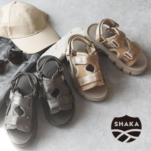 【2/25F追加】【23SSモデル】SHAKA バタフライデザイン 2WAYサンダル スポーツサンダル CHILL OUT SF SK-185／シャカ（20％OFF）【送料無料】