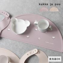 kukka ja puu シリコンマット ランチョンマット 離乳食 食事 女の子 男の子／クッカヤプー（20％OFF）【3/7追加】