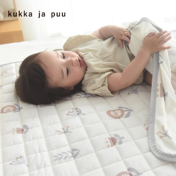 【2022年モデル】kukka ja puu 暑い日もすやすや ひんやり敷パッド キッズ 冷感 涼感 冷たい 70×120cm／クッカヤプー（20％OFF）
