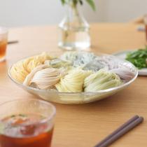 彩も楽しむ 虹色そうめん7色セット みわのにじ／三輪そうめん小西