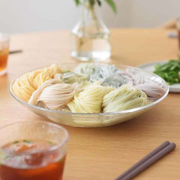 彩も楽しむ 虹色そうめん7色セット みわのにじ／三輪そうめん小西