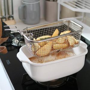 揚げ物鍋 鉄製 揚げ鍋 PD3023 aikata 日本製 | 揚げ物鍋 天ぷら鍋 揚げ物 鍋