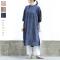 涼やかシアー素材 バッグギャザー 袖ボリュームワンピース チュニック／kauliina カウリーナ（30％OFF）【3/1F追加】【3/1MD】