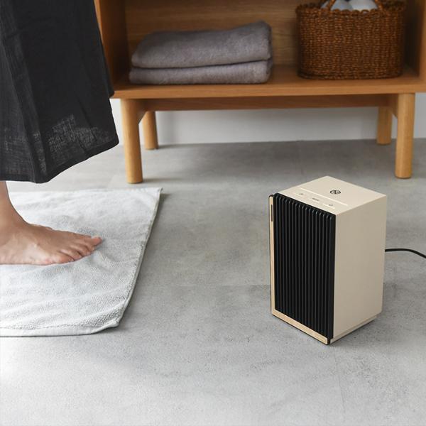 セラミックファンヒーター Premium WOOD 1000W／ライフオンプロダクツ 