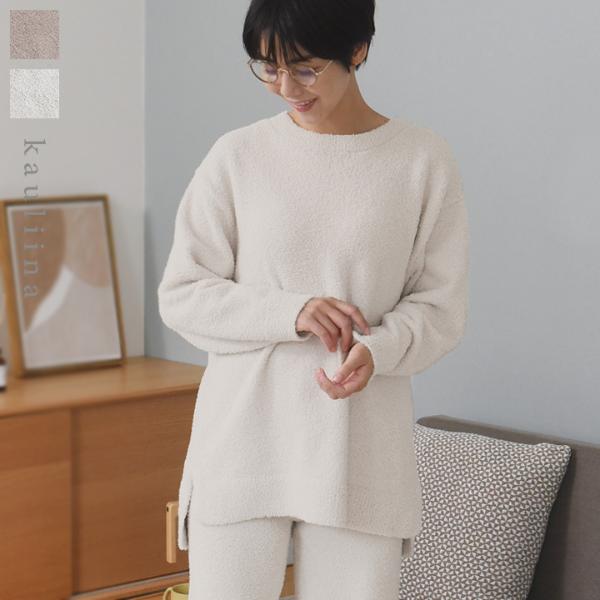 マシュマロタッチ リラックスチュニック プルオーバー／kauliina カウリーナ（30％OFF）【3/1F追加】【3/1MD】