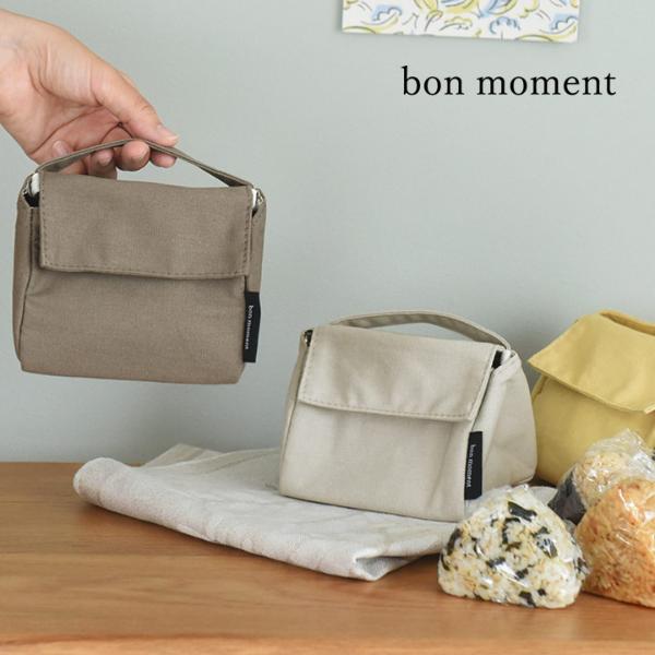 bon moment おにぎりが3つ入る 保冷ポーチ／ボンモマン ｜ アンジェ 