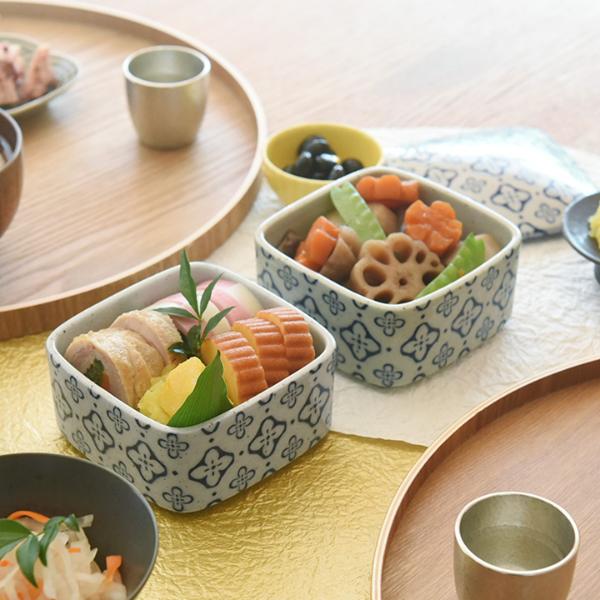 Nobana 野花 二段重／studio m スタジオエム お正月【送料無料】