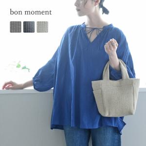 bon moment 使い勝手の良い ヌビ風 ミニバッグ／ボンモマン