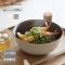 bon moment 軽くて丈夫な 木目調 麺どんぶり 1200ml 電子レンジ食洗機対応 日本製／ボンモマン