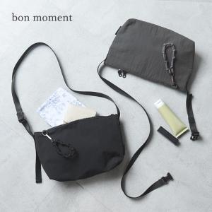 bon moment すっきり見えて整頓上手 着脱らくらく 軽量 ハンドル付きミニショルダー／ボンモマン